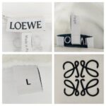 Loewe T-shirt White Cotton Size L #GUUTK-3 - Image 12