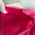 Prada BT6671 Messenger Bag Pink Nylon with Leather and Silver Hardware Bag #GUUCU-2 - Image 39