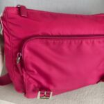 Prada BT6671 Messenger Bag Pink Nylon with Leather and Silver Hardware Bag #GUUCU-2 - Image 24