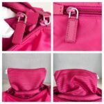 Prada BT6671 Messenger Bag Pink Nylon with Leather and Silver Hardware Bag #GUUCU-2 - Image 27