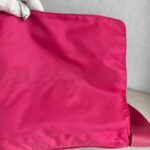Prada BT6671 Messenger Bag Pink Nylon with Leather and Silver Hardware Bag #GUUCU-2 - Image 6