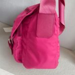 Prada BT6671 Messenger Bag Pink Nylon with Leather and Silver Hardware Bag #GUUCU-2 - Image 12