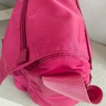 Prada BT6671 Messenger Bag Pink Nylon with Leather and Silver Hardware Bag #GUUCU-2 - Image 11