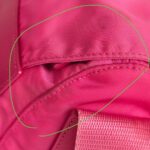 Prada BT6671 Messenger Bag Pink Nylon with Leather and Silver Hardware Bag #GUUCU-2 - Image 23