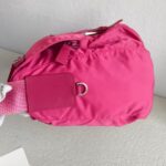 Prada BT6671 Messenger Bag Pink Nylon with Leather and Silver Hardware Bag #GUUCU-2 - Image 10