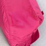 Prada BT6671 Messenger Bag Pink Nylon with Leather and Silver Hardware Bag #GUUCU-2 - Image 19