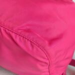 Prada BT6671 Messenger Bag Pink Nylon with Leather and Silver Hardware Bag #GUUCU-2 - Image 18