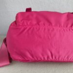 Prada BT6671 Messenger Bag Pink Nylon with Leather and Silver Hardware Bag #GUUCU-2 - Image 15