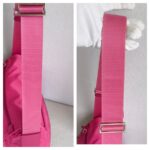 Prada BT6671 Messenger Bag Pink Nylon with Leather and Silver Hardware Bag #GUUCU-2 - Image 30