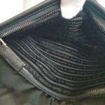 Prada 2VD769 Messenger Bag Black Nylon with Leather and Silver Hardware Bag #GUUCL-1 - Image 37