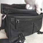 Prada 2VD769 Messenger Bag Black Nylon with Leather and Silver Hardware Bag #GUUCL-1 - Image 21