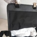 Prada 2VD769 Messenger Bag Black Nylon with Leather and Silver Hardware Bag #GUUCL-1 - Image 19
