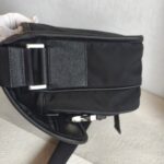 Prada 2VD769 Messenger Bag Black Nylon with Leather and Silver Hardware Bag #GUUCL-1 - Image 8