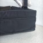 Prada 2VD769 Messenger Bag Black Nylon with Leather and Silver Hardware Bag #GUUCL-1 - Image 12