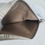 Balenciaga Hourglass Card Holder Taupe Croc Embossed Leather with Silver Hardware #GUURR-11 - Image 13