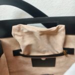Balmain Tote Bag Black/White Canvas with Leather and Gold Hardware #RSCO-3 - Image 24