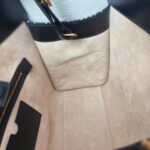 Balmain Tote Bag Black/White Canvas with Leather and Gold Hardware #RSCO-3 - Image 25