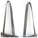 Balmain Tote Bag Black/White Canvas with Leather and Gold Hardware #RSCO-3 - Image 18