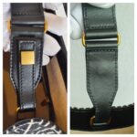 Balmain Tote Bag Black/White Canvas with Leather and Gold Hardware #RSCO-3 - Image 22