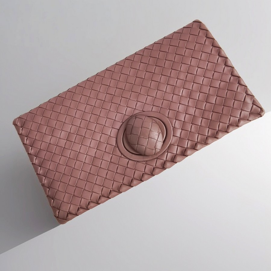 Bottega Veneta Twist Lock Clutch Nappa Leather with Brunito Finish Hardware #GUCLU-2 (1) Bottega Veneta Twist Lock Clutch Nappa Leather with Brunito Finish Hardware #GUCLU-2