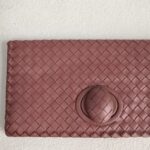 Bottega Veneta Twist Lock Clutch Nappa Leather with Brunito Finish Hardware #GUCLU-2 - Image 3
