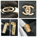 Chanel Chervon Chic Shopping Bag Black Leather with Gold Hardware #RRUS-2 - Image 25