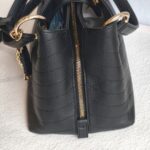 Chanel Chervon Chic Shopping Bag Black Leather with Gold Hardware #RRUS-2 - Image 7