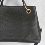 Chanel Chervon Chic Shopping Bag Black Leather with Gold Hardware #RRUS-2 - Image 6
