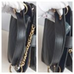 Chanel Chervon Chic Shopping Bag Black Leather with Gold Hardware #RRUS-2 - Image 20