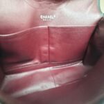 Chanel Classic Jumbo Double Flap Bag Black Grained Calfskin with Silver Hardware #GUUSR-1 - Image 37