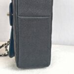 Chanel Classic Jumbo Double Flap Bag Black Grained Calfskin with Silver Hardware #GUUSR-1 - Image 16