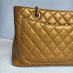 Chanel GST Gold Grained Calfskin with Antique Gold Hardware #RROE-1 - Image 5