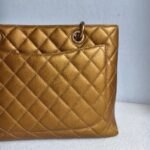 Chanel GST Gold Grained Calfskin with Antique Gold Hardware #RROE-1 - Image 6