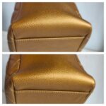 Chanel GST Gold Grained Calfskin with Antique Gold Hardware #RROE-1 - Image 9