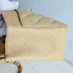 Chanel Jumbo Double Flap Beige Lambskin with Gold Hardware #GUURL-2 - Image 13