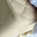 Chanel Jumbo Double Flap Beige Lambskin with Gold Hardware #GUURL-2 - Image 18