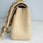 Chanel Jumbo Double Flap Beige Lambskin with Gold Hardware #GUURL-2 - Image 12