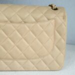 Chanel Jumbo Double Flap Beige Lambskin with Gold Hardware #GUURL-2 - Image 10