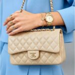 Chanel Jumbo Double Flap Beige Lambskin with Gold Hardware #GUURL-2 - Image 44