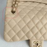 Chanel Jumbo Double Flap Beige Lambskin with Gold Hardware #GUURL-2 - Image 5