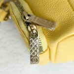 Chanel Mini Business Affinity Bucket Bag Yellow Grained Calfskin with Gold Hardware #GUURT-4 - Image 15