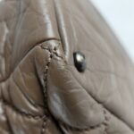 Chanel Portobello Top Handle Brown Aged Calfskin with Ruthenium Hardware #GUUOY-1 - Image 12