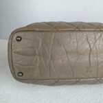 Chanel Portobello Top Handle Brown Aged Calfskin with Ruthenium Hardware #GUUOY-1 - Image 9
