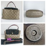 Chanel Portobello Top Handle Brown Aged Calfskin with Ruthenium Hardware #GUUOY-1 - Image 2