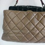 Chanel Portobello Top Handle Brown Aged Calfskin with Ruthenium Hardware #GUUOY-1 - Image 5