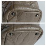 Chanel Portobello Top Handle Brown Aged Calfskin with Ruthenium Hardware #GUUOY-1 - Image 15