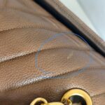 Chanel Vintage Maxi Jumbo Brown Grained Calfskin with Gold Hardware #GUURS-2 - Image 28
