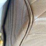 Chanel Vintage Maxi Jumbo Brown Grained Calfskin with Gold Hardware #GUURS-2 - Image 12
