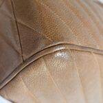 Chanel Vintage Maxi Jumbo Brown Grained Calfskin with Gold Hardware #GUURS-2 - Image 11