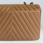 Chanel Vintage Maxi Jumbo Brown Grained Calfskin with Gold Hardware #GUURS-2 - Image 6